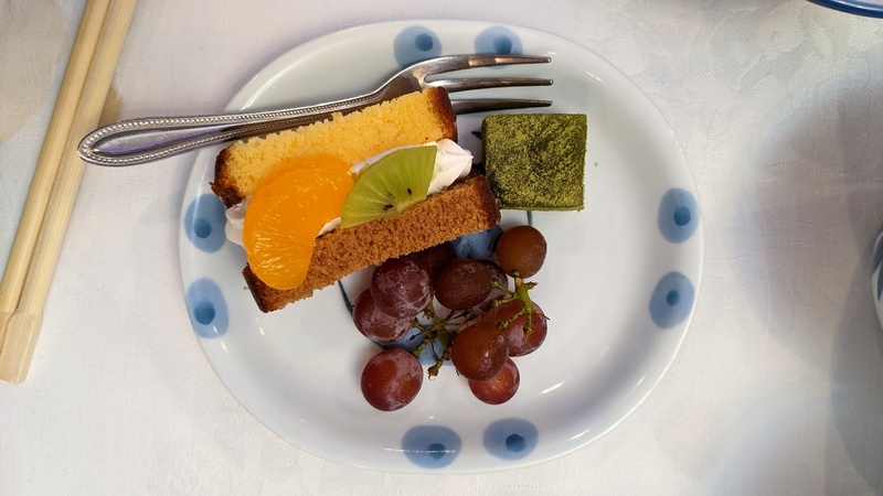 fruits as dinner in Japan