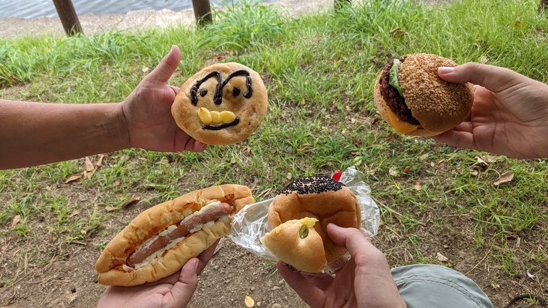 Bakery snack for our lunch