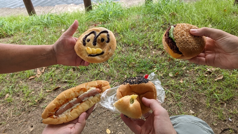 Bakery snack for our lunch